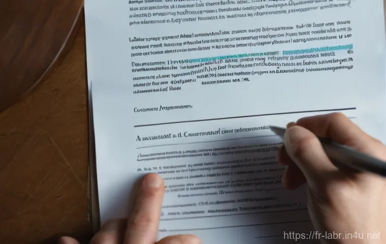 근로계약서 검토 시 유의사항 - **Prompt 2: Seamless Hybrid Work and AI Integration**
    "A split-screen or dynamic composite image...